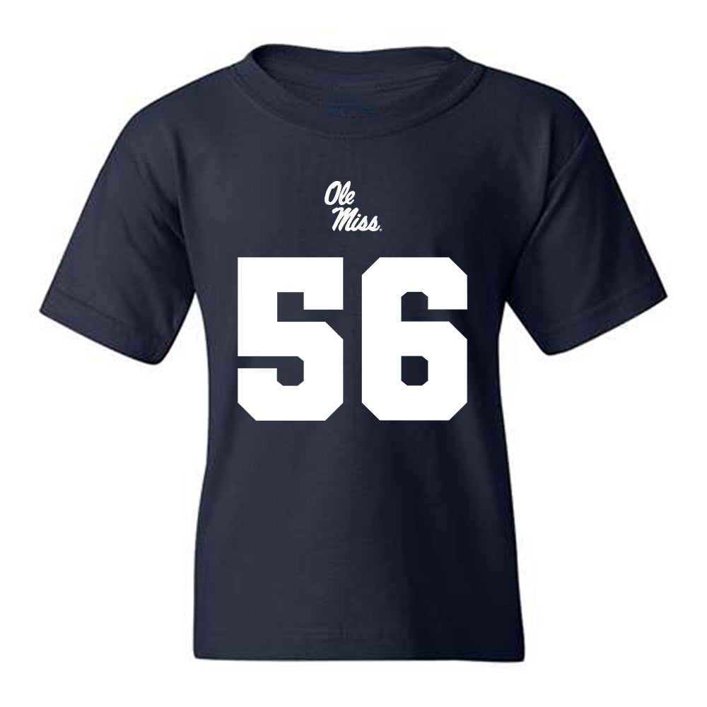 Ole Miss - NCAA Football : Mason Waddle - Replica Shersey Youth T-Shirt-0