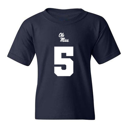 Ole Miss - NCAA Football : Kewan Lacy - Replica Shersey Youth T-Shirt-0
