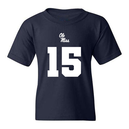 Ole Miss - NCAA Football : Darrell Gill Jr. - Replica Shersey Youth T-Shirt-0