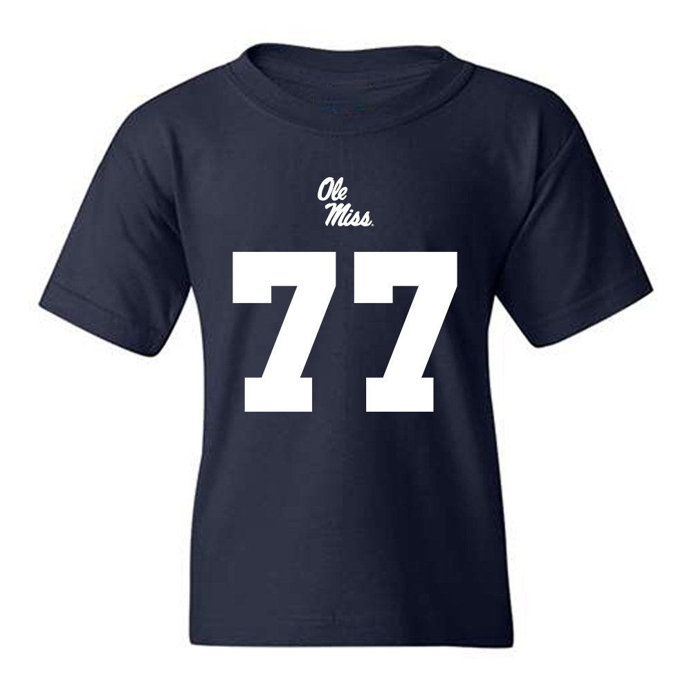 Ole Miss - NCAA Football : Enoch Wangoy - Replica Shersey Youth T-Shirt-0
