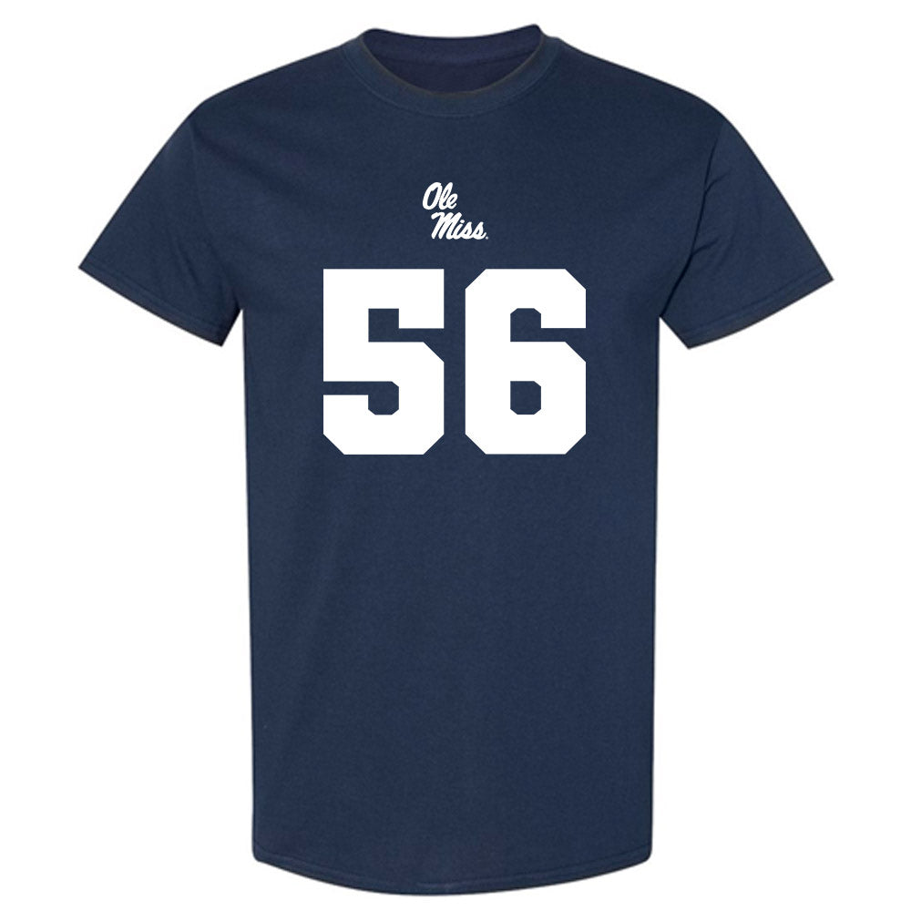 Ole Miss - NCAA Football : Mason Waddle - Replica Shersey T-Shirt-0