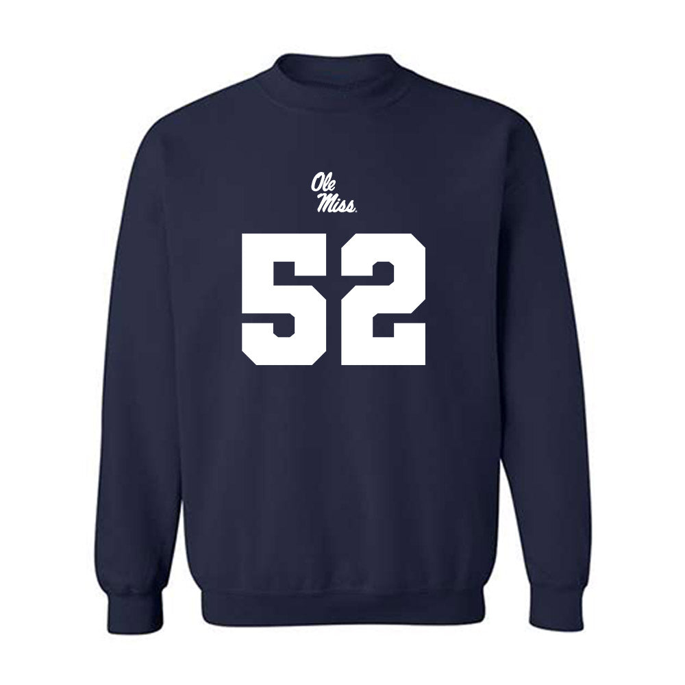 Ole Miss - NCAA Football : Will Echoles - Replica Shersey Crewneck Sweatshirt-0