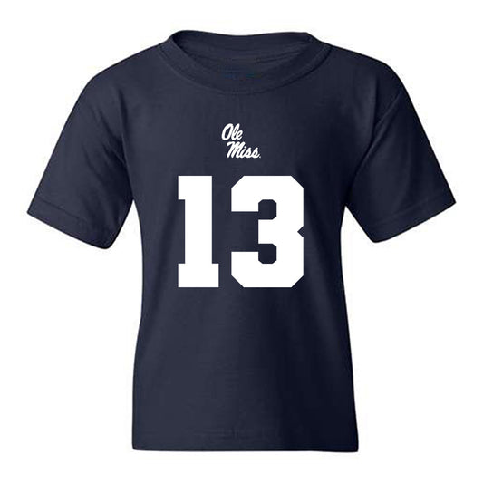 Ole Miss - NCAA Football : Jack Patterson - Replica Shersey Youth T-Shirt-0