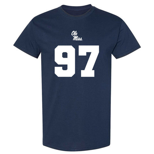 Ole Miss - NCAA Football : Kamron Beavers - Replica Shersey T-Shirt-0