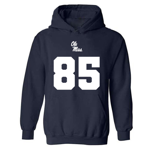 Ole Miss - NCAA Football : Isaiah Spencer - Replica Shersey Hooded Sweatshirt-0