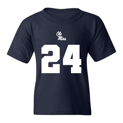 Ole Miss - NCAA Football : Shekai Mills-Knight - Replica Shersey Youth T-Shirt-0