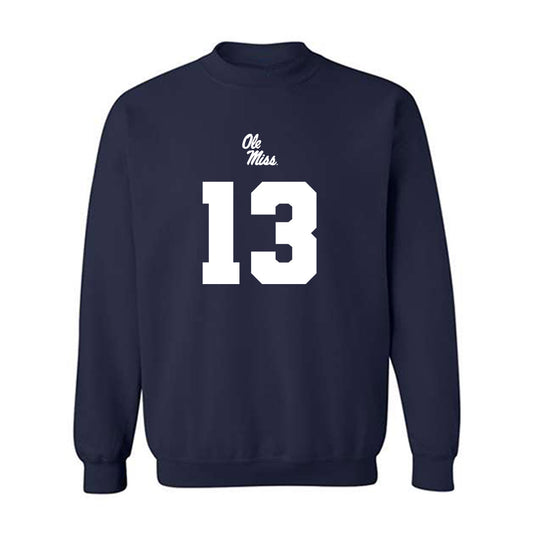 Ole Miss - NCAA Football : Jack Patterson - Replica Shersey Crewneck Sweatshirt-0