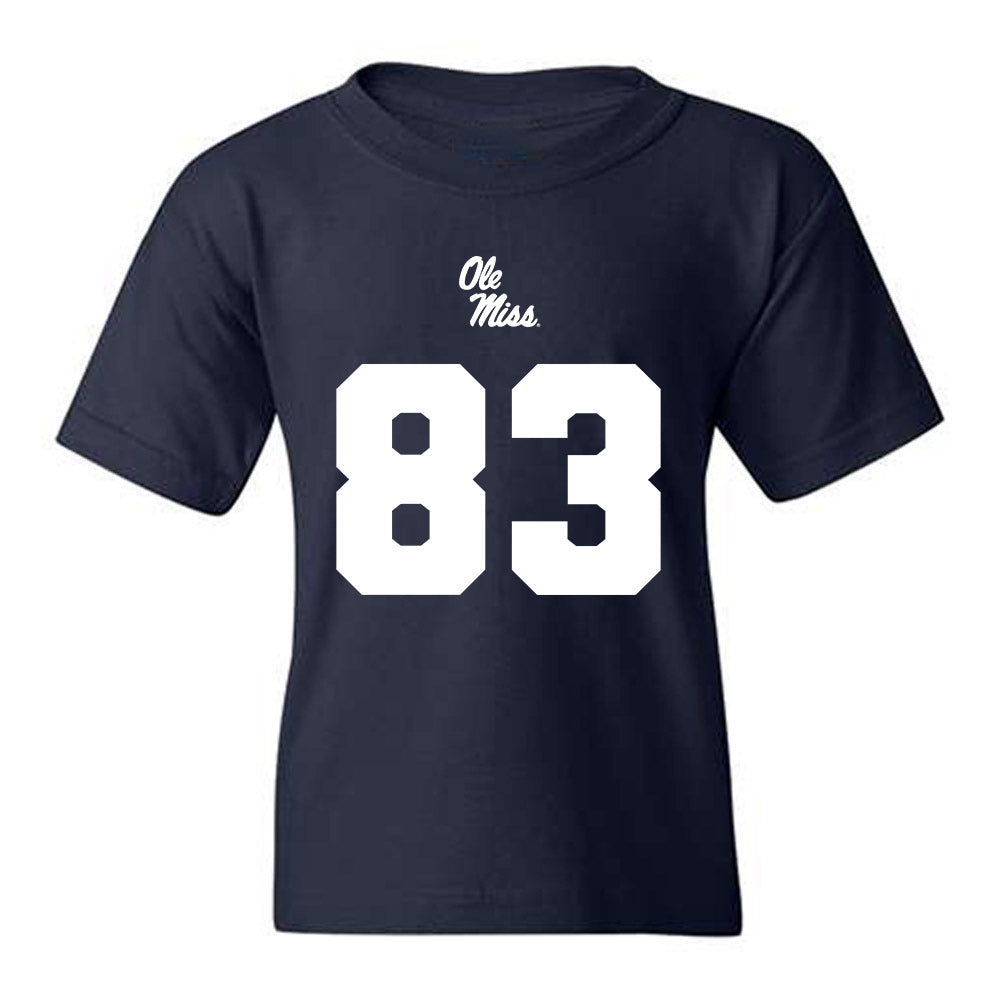 Ole Miss - NCAA Football : Sean Judge - Replica Shersey Youth T-Shirt-0