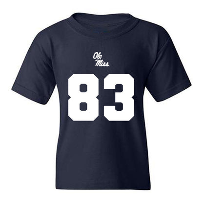 Ole Miss - NCAA Football : Sean Judge - Replica Shersey Youth T-Shirt-0