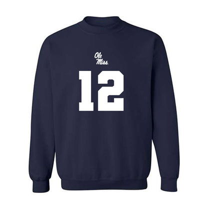 Ole Miss - NCAA Football : Luke Ferrelli - Replica Shersey Crewneck Sweatshirt-0