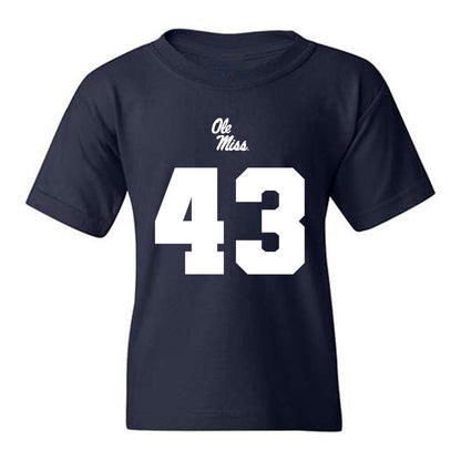 Ole Miss - NCAA Football : Isreal Solomon - Replica Shersey Youth T-Shirt-0