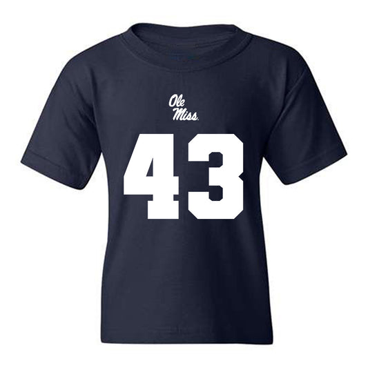 Ole Miss - NCAA Football : Isreal Solomon - Replica Shersey Youth T-Shirt-0