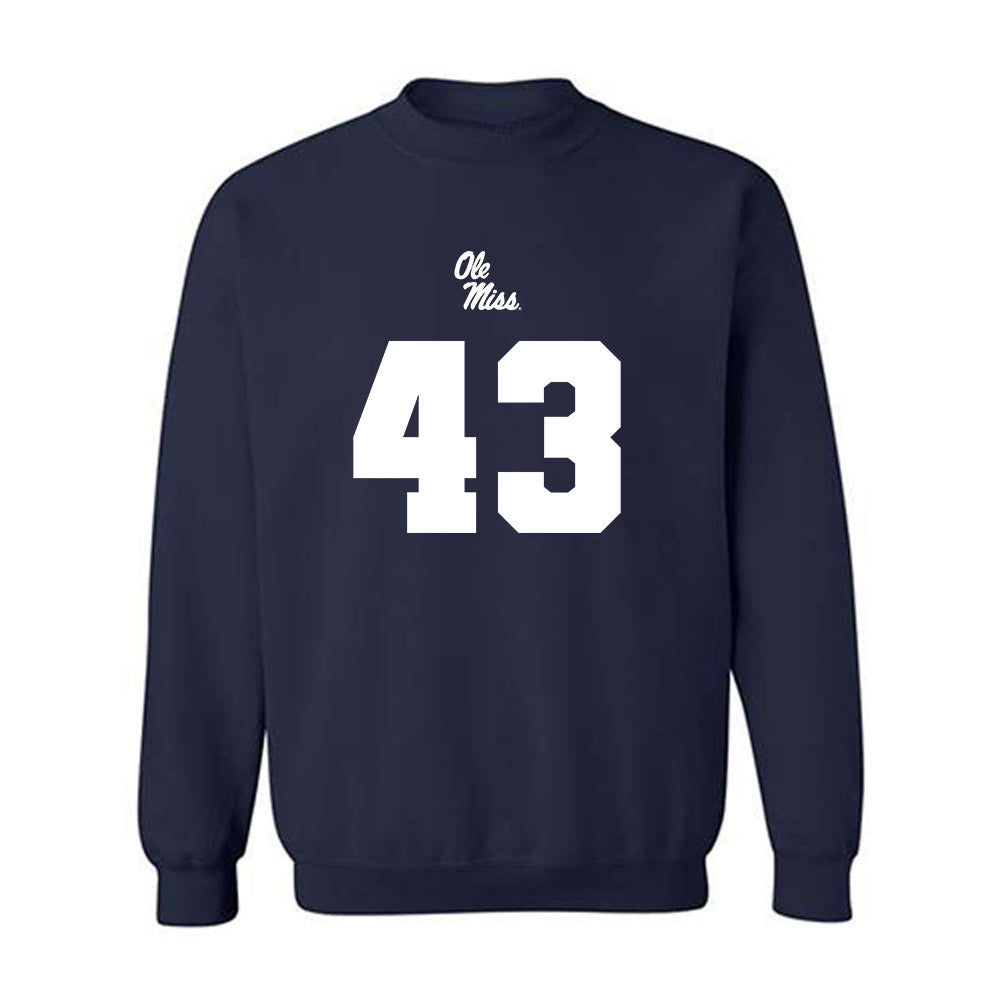 Ole Miss - NCAA Football : Isreal Solomon - Replica Shersey Crewneck Sweatshirt-0