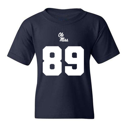 Ole Miss - NCAA Football : Dylan Davis - Replica Shersey Youth T-Shirt-0