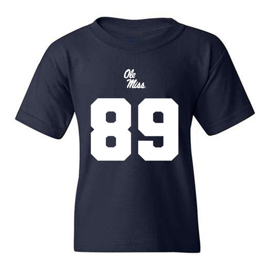 Ole Miss - NCAA Football : Dylan Davis - Replica Shersey Youth T-Shirt-0