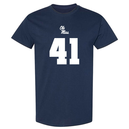 Ole Miss - NCAA Football : Peter Mcstravick - Replica Shersey T-Shirt-0