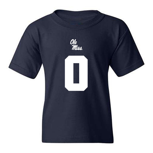 Ole Miss - NCAA Football : Johntay Cook II - Replica Shersey Youth T-Shirt-0