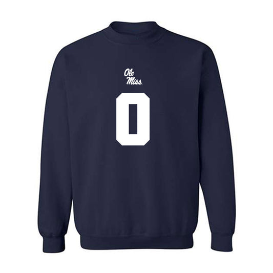 Ole Miss - NCAA Football : Johntay Cook II - Replica Shersey Crewneck Sweatshirt-0
