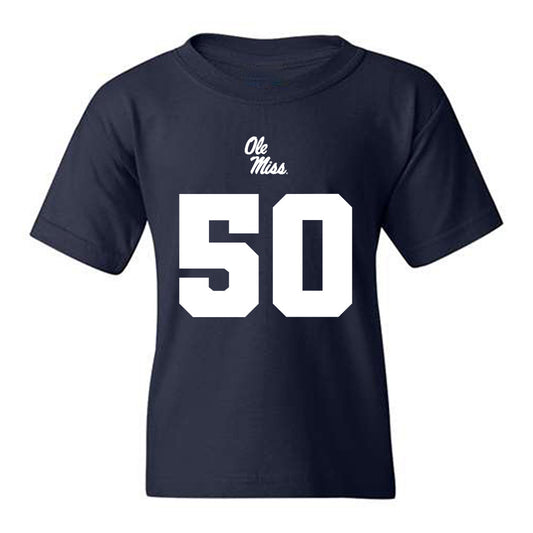 Ole Miss - NCAA Football : Troy Everett - Replica Shersey Youth T-Shirt-0