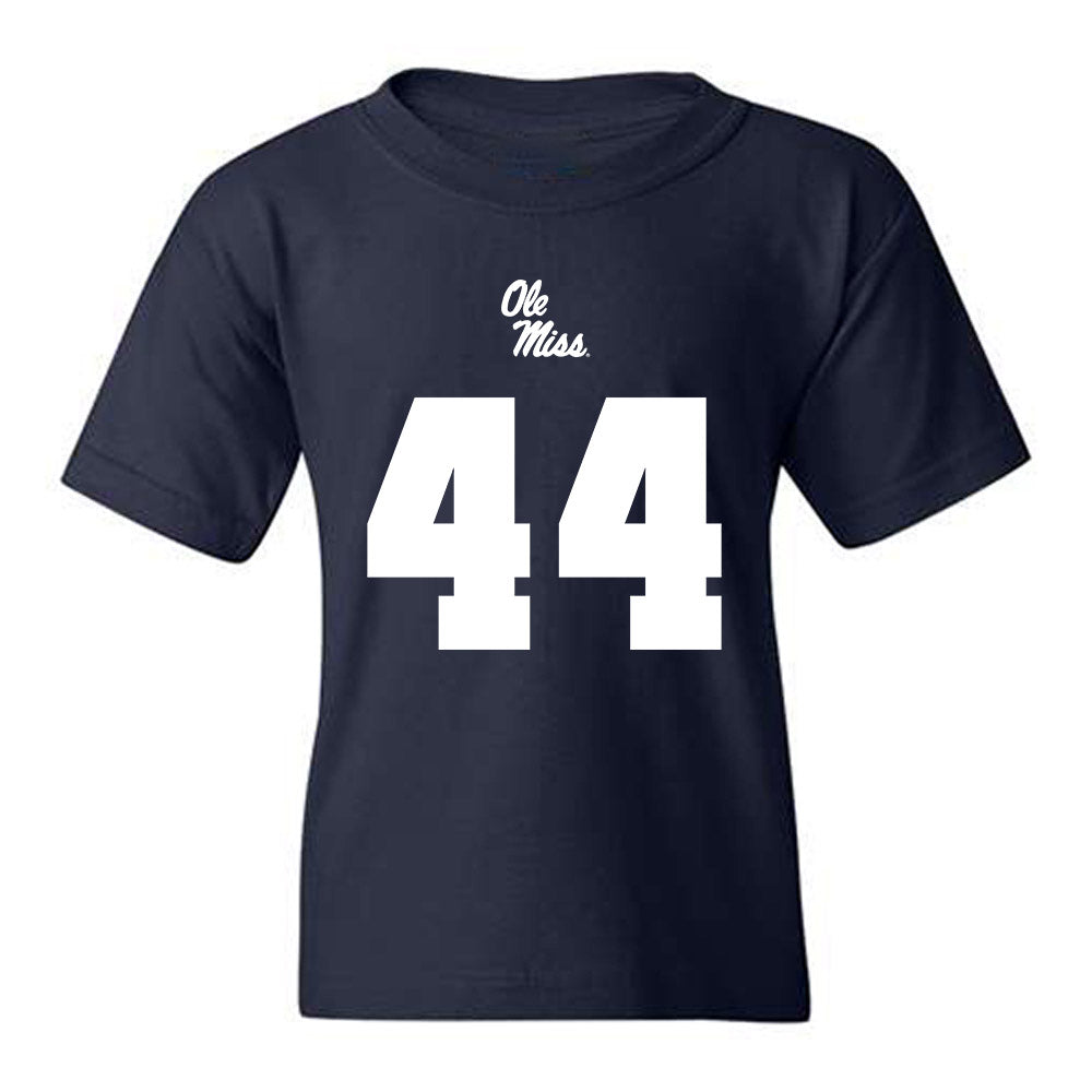 Ole Miss - NCAA Football : Caleb Blankenship - Replica Shersey Youth T-Shirt-0