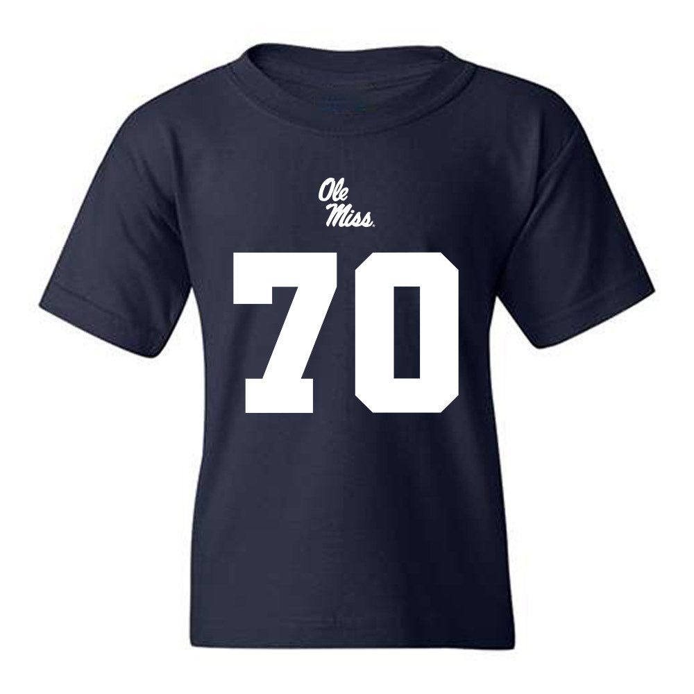 Ole Miss - NCAA Football : Jalan Chapman - Replica Shersey Youth T-Shirt-0