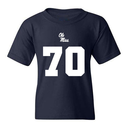 Ole Miss - NCAA Football : Jalan Chapman - Replica Shersey Youth T-Shirt-0