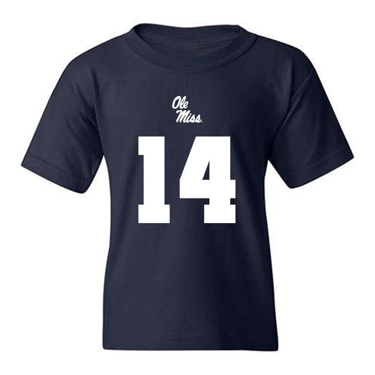 Ole Miss - NCAA Football : Walker Howard - Replica Shersey Youth T-Shirt-0