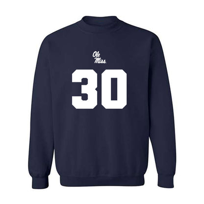 Ole Miss - NCAA Football : Jamichael Garrett - Replica Shersey Crewneck Sweatshirt-0