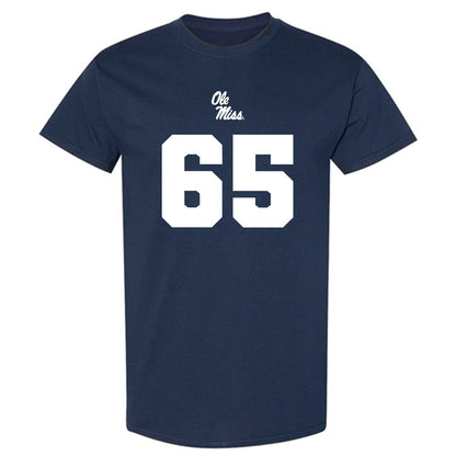 Ole Miss - NCAA Football : Connor Howes - Replica Shersey T-Shirt-0