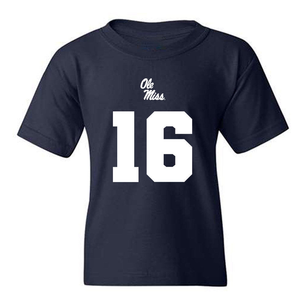 Ole Miss - NCAA Football : Maealiuaki Smith - Replica Shersey Youth T-Shirt-0