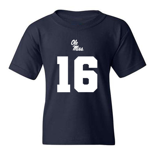 Ole Miss - NCAA Football : Maealiuaki Smith - Replica Shersey Youth T-Shirt-0