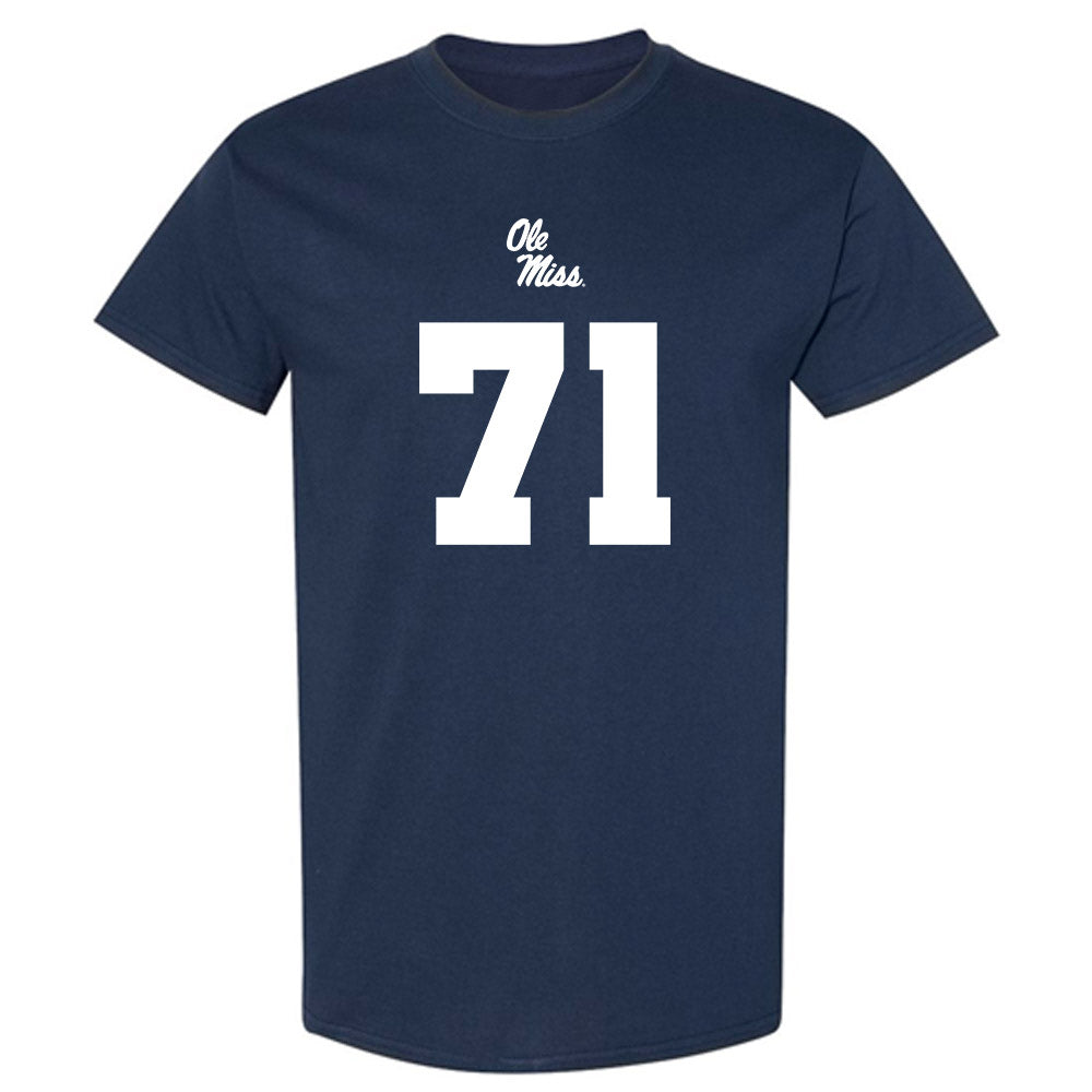 Ole Miss - NCAA Football : Emanuel Faulkner - Replica Shersey T-Shirt-0