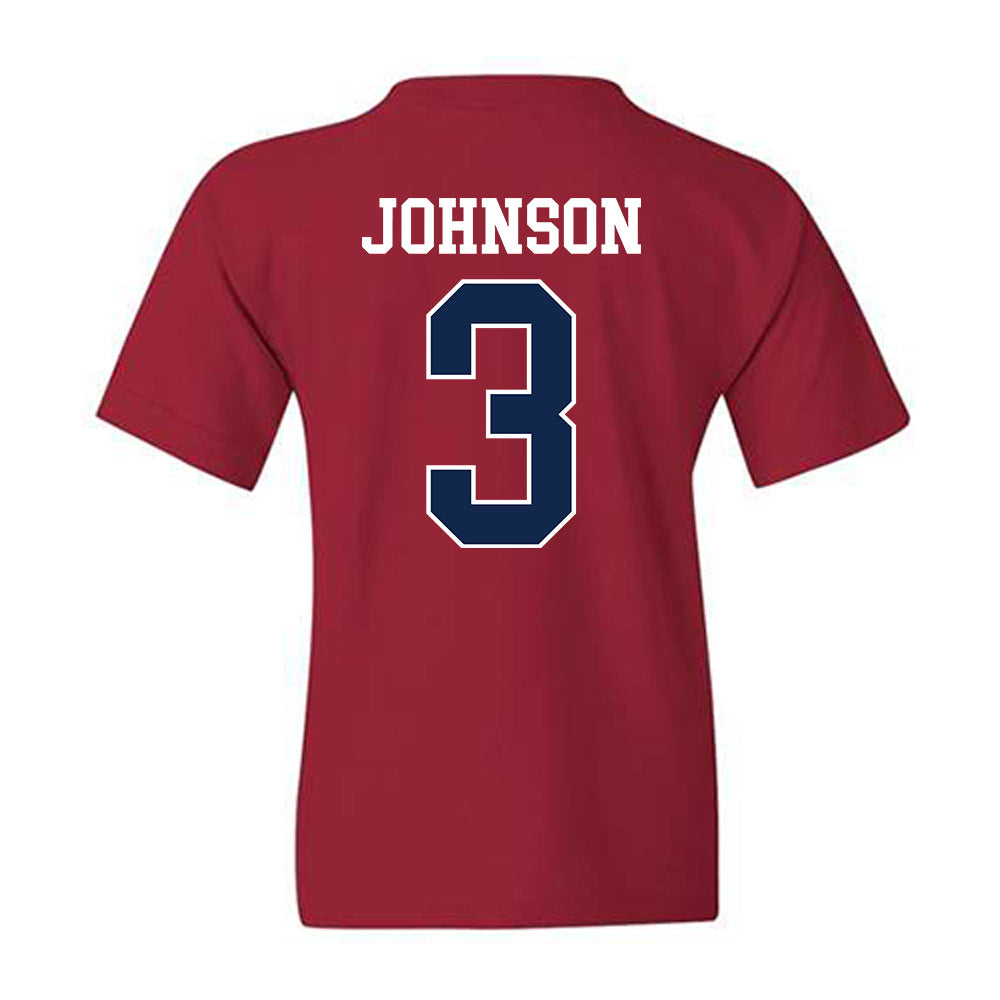 Ole Miss - NCAA Men's Basketball : Koren Johnson - Replica Shersey Youth T-Shirt-1