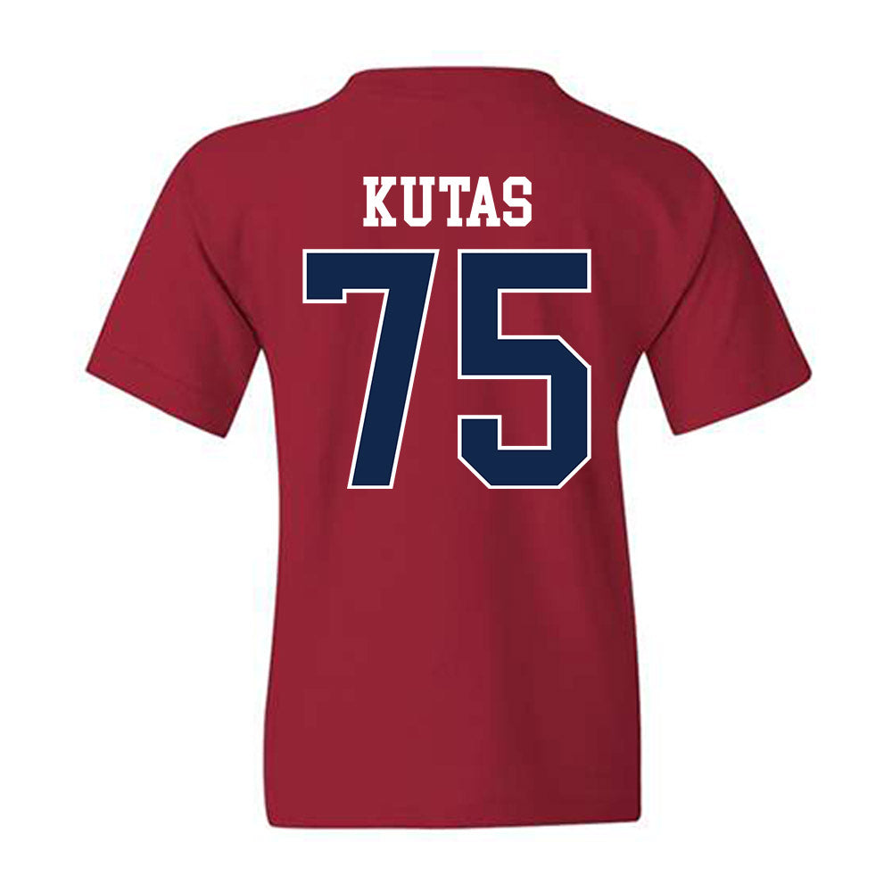 Ole Miss - NCAA Football : Patrick Kutas - Replica Shersey Youth T-Shirt-1