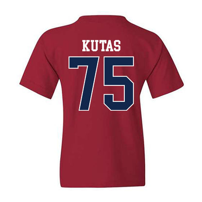 Ole Miss - NCAA Football : Patrick Kutas - Replica Shersey Youth T-Shirt-1