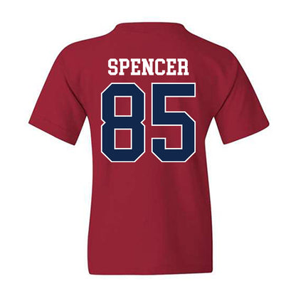 Ole Miss - NCAA Football : Isaiah Spencer - Replica Shersey Youth T-Shirt-1