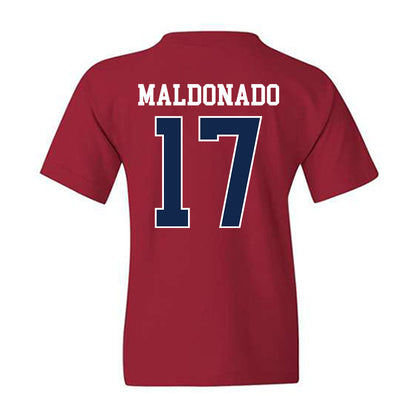 Ole Miss - NCAA Football : Jonathan Maldonado - Replica Shersey Youth T-Shirt-1