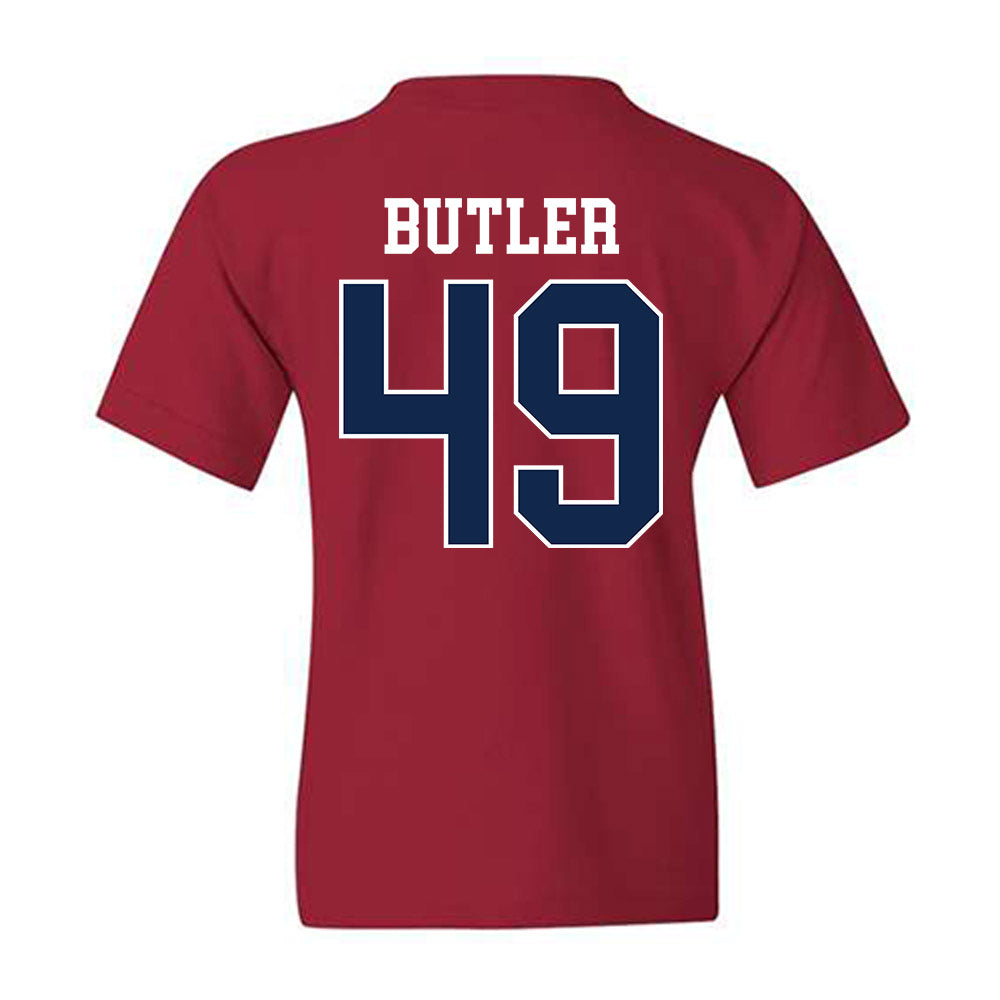 Ole Miss - NCAA Football : Tah'J Butler - Replica Shersey Youth T-Shirt-1