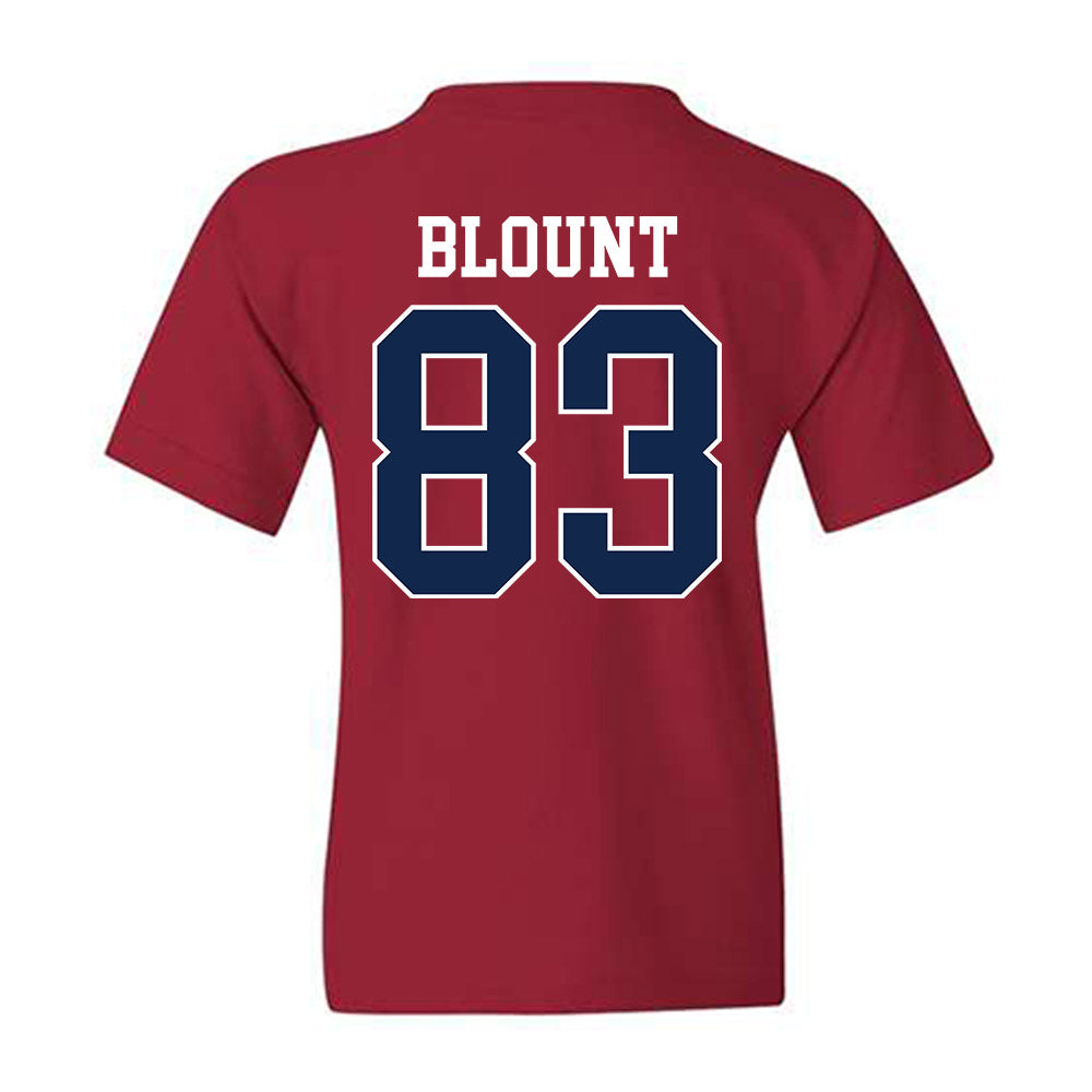 Ole Miss - NCAA Football : Levi Blount - Replica Shersey Youth T-Shirt-1