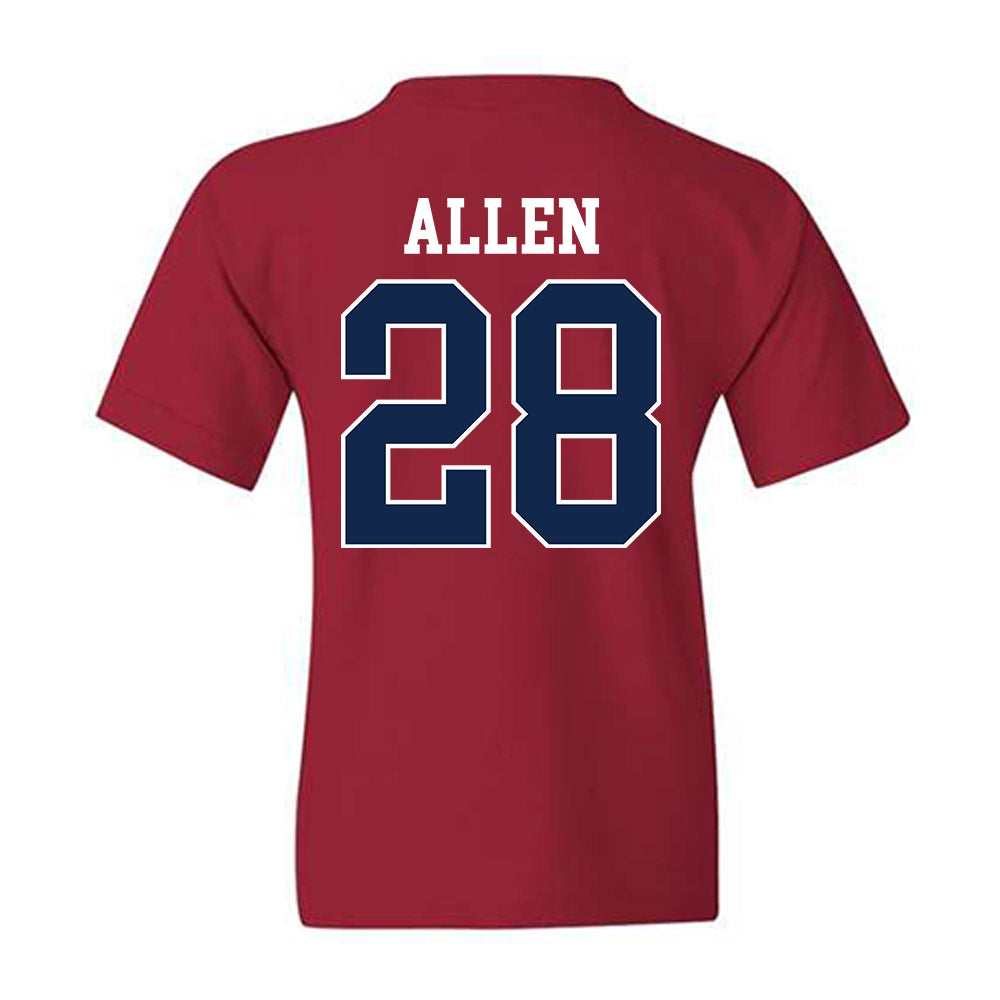 Ole Miss - NCAA Baseball : Noah Allen - Replica Shersey Youth T-Shirt-1