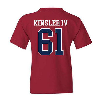 Ole Miss - NCAA Football : Tommy Kinsler IV - Replica Shersey Youth T-Shirt-1