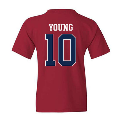Ole Miss - NCAA Women's Basketball : J'Adore Young - Replica Shersey Youth T-Shirt-1
