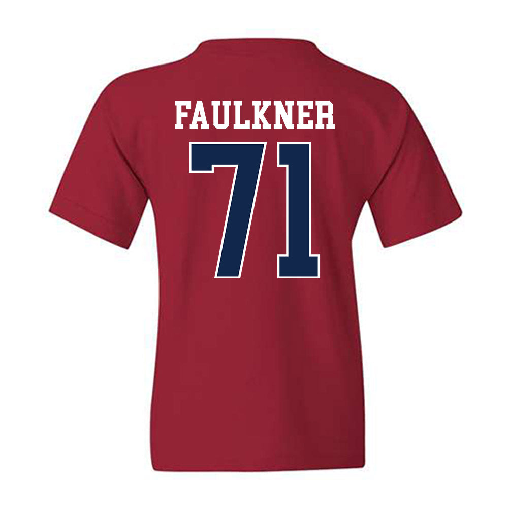 Ole Miss - NCAA Football : Emanuel Faulkner - Replica Shersey Youth T-Shirt-1