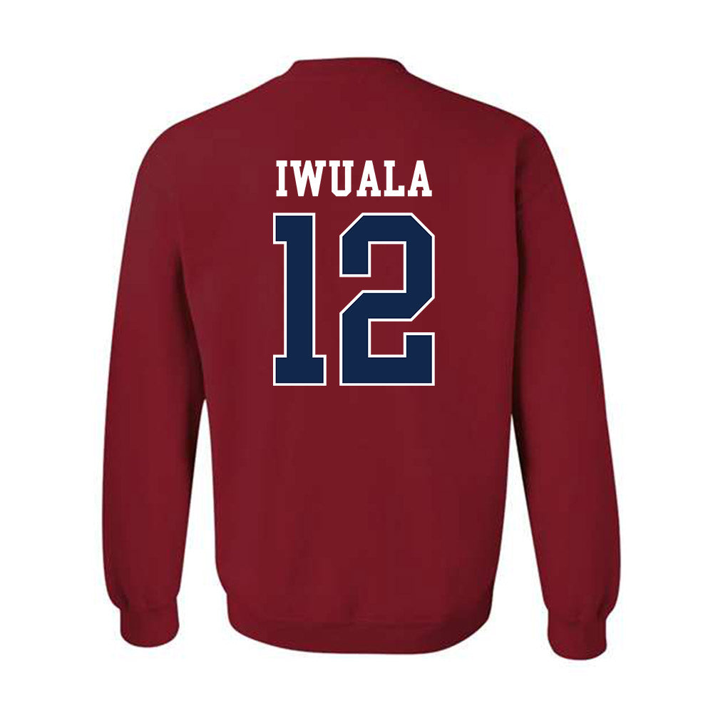 Ole Miss - NCAA Women's Basketball : Christeen Iwuala - Replica Shersey Crewneck Sweatshirt-1