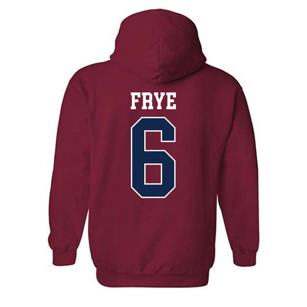 Ole Miss - NCAA Women's Volleyball : Tenesyn Frye - Replica Shersey Hooded Sweatshirt-1