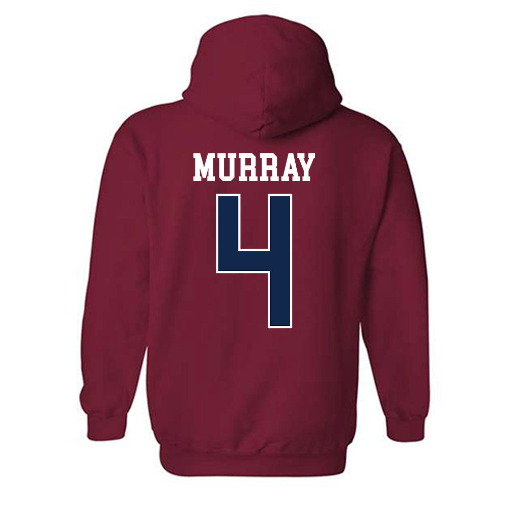 Ole Miss - NCAA Women's Basketball : Jayla Murray - Replica Shersey Hooded Sweatshirt-1