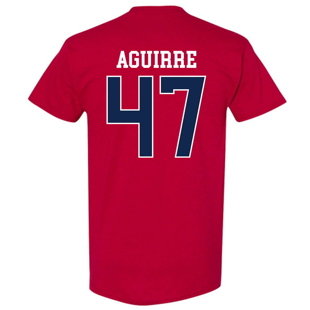Ole Miss - NCAA Football : Anthony Aguirre - Replica Shersey T-Shirt-1