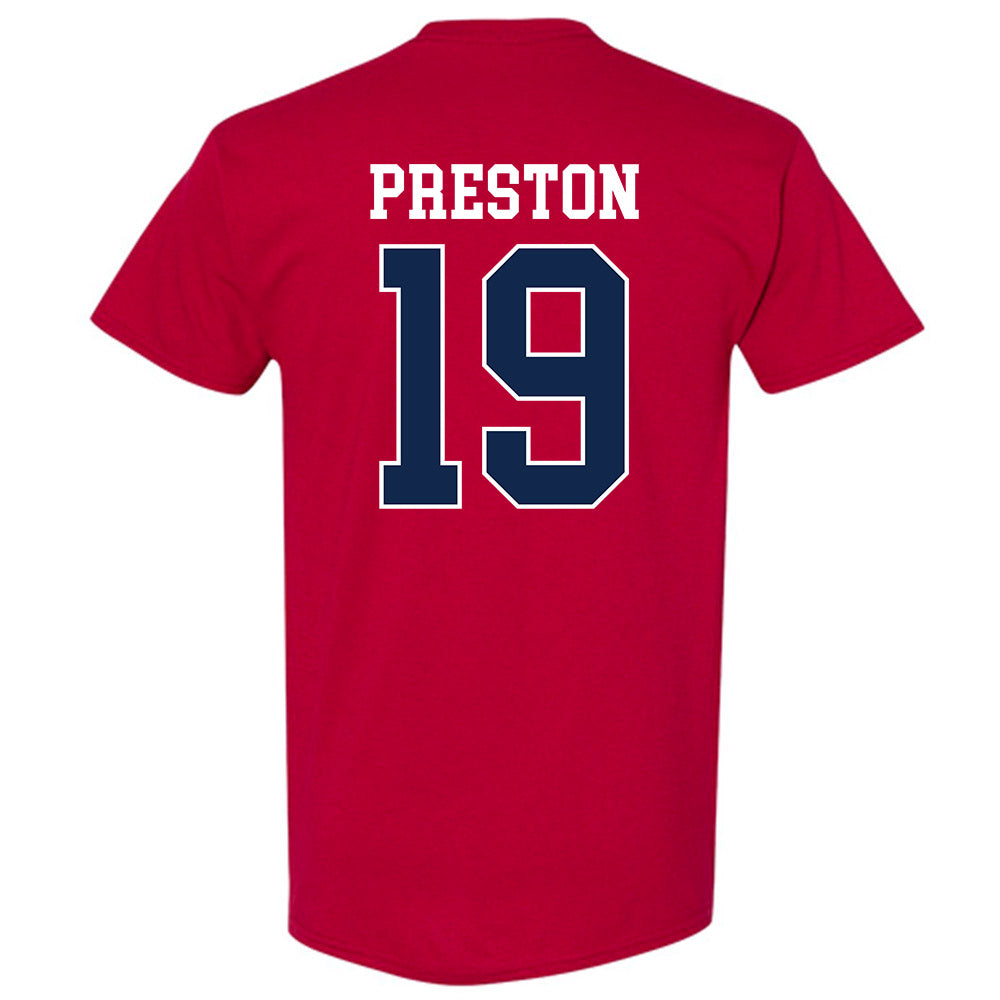 Ole Miss - NCAA Football : MJ Preston - Replica Shersey T-Shirt-1