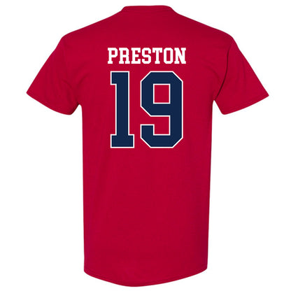 Ole Miss - NCAA Football : MJ Preston - Replica Shersey T-Shirt-1