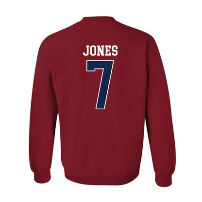 Ole Miss - NCAA Baseball : Topher Jones - Replica Shersey Crewneck Sweatshirt-1